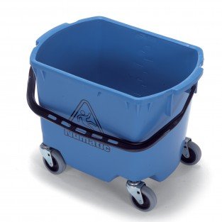 Seau 30L à roulettes - diamètre 75MM - Clean Equipements